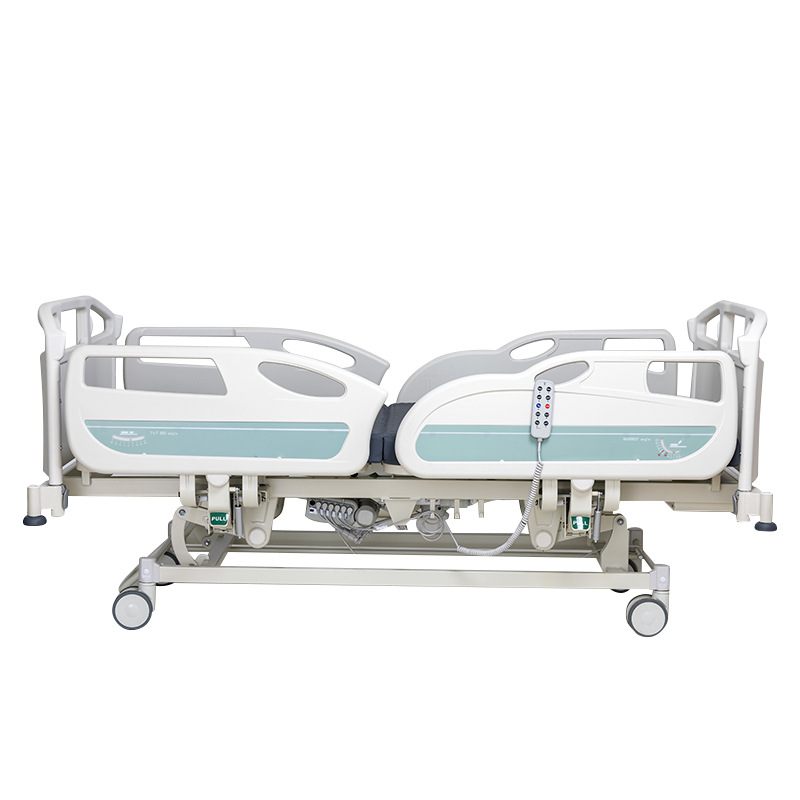 multi function electric icu hospital bed 5 function remote control nursing bed for hospital & home care