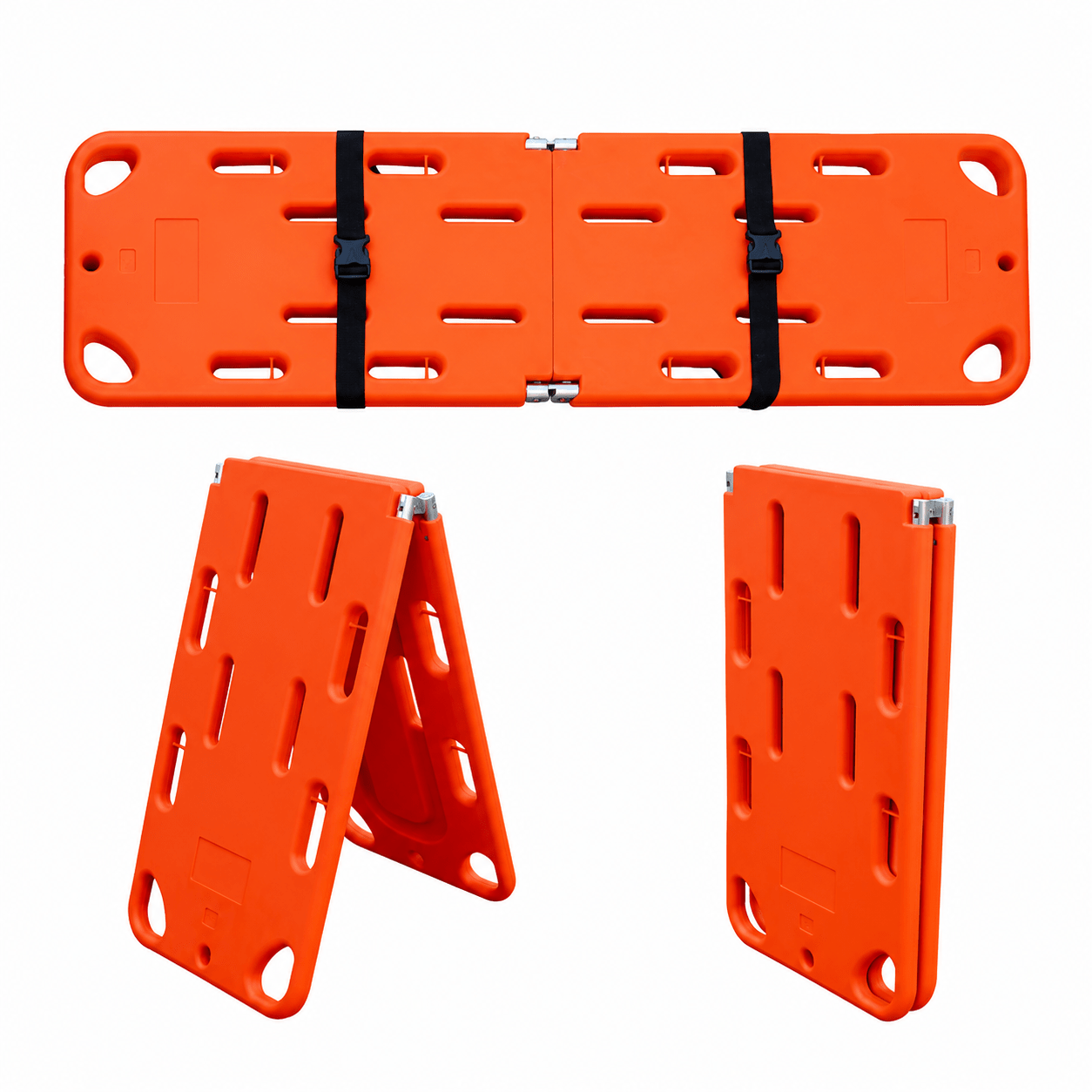 Foldable Plastic Spine Board - Fire & Water Rescue EMS Backboard Stretcher - Image 2