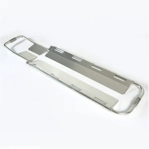 Heavy Duty Aluminum Scoop Stretcher - Detachable & Foldable Orthopedic Trauma Stretcher