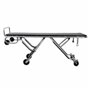 Heavy-Duty Stainless Steel Ambulance Stretcher - Customizable Auto-Loading EMS Cot