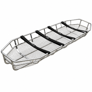 Heavy-Duty Stainless Steel Rescue Basket Stretcher - Maritime & Helicopter Evacuation Litter