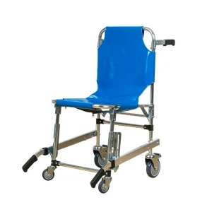 Heavy-Duty Wheeled Medical Stair Stretcher - Multifunctional Foldable Patient Evacuation Chair