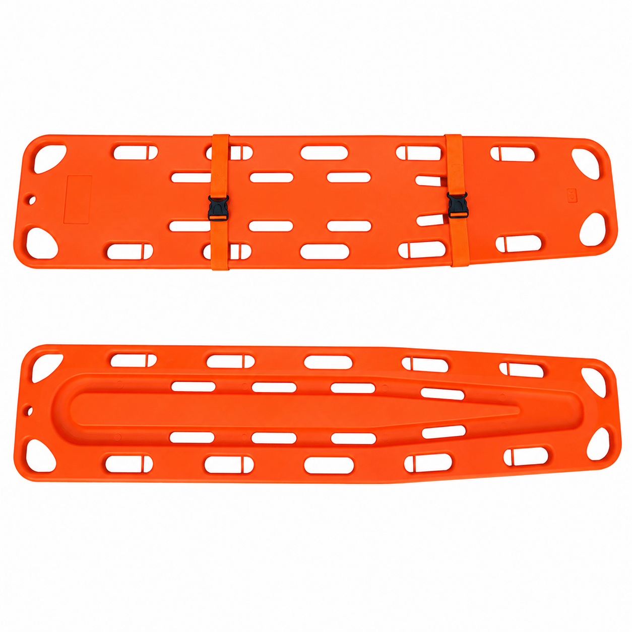 Foldable Floating Pool Rescue Spine Board - Plastic Aquatic EMS Backboard - Image 2