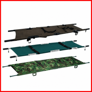 Lightweight Portable Foldable Medical Stretcher - Simple Emergency EMS Rescue Bed