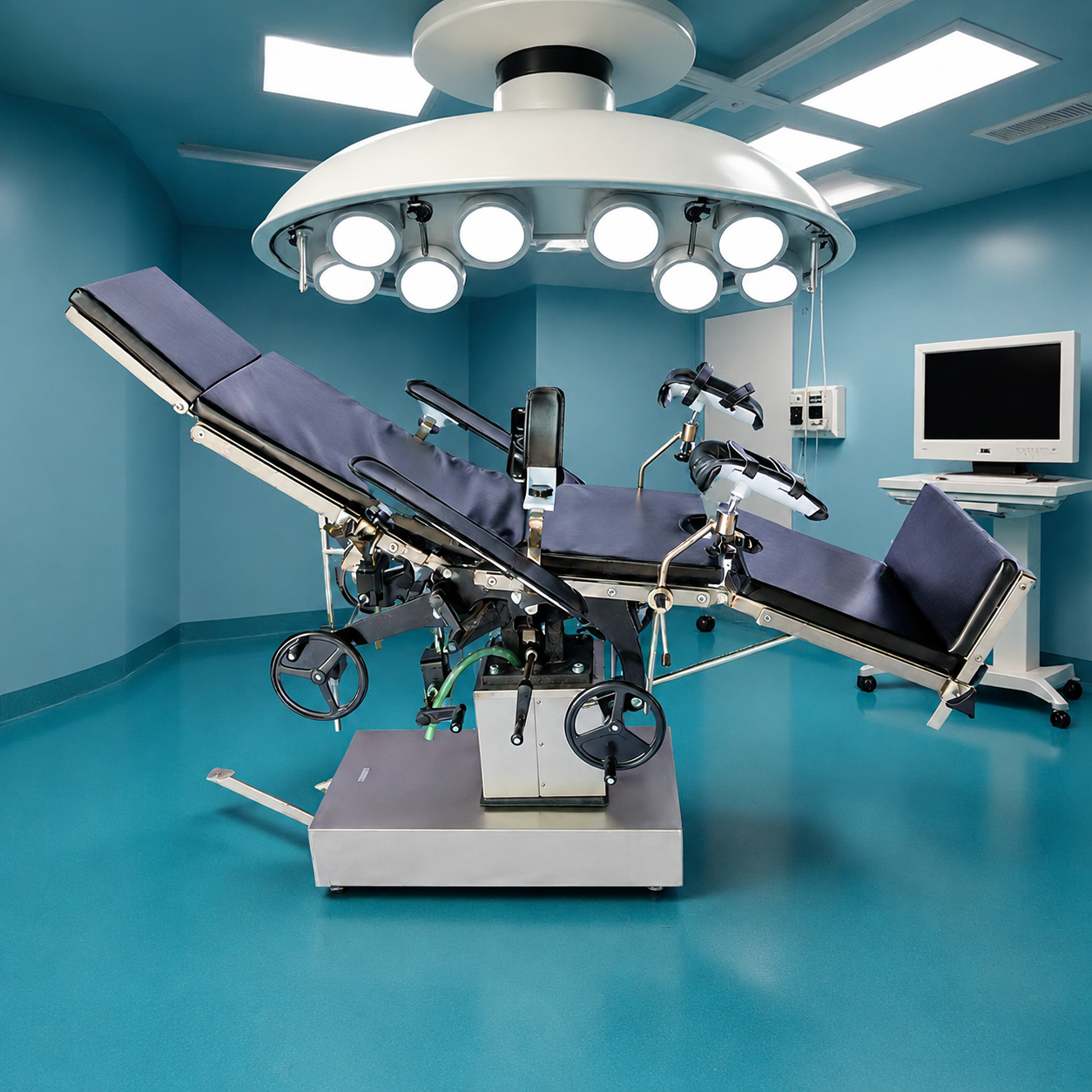 universal hydraulic operating table multi purpose general surgical bed & examination table