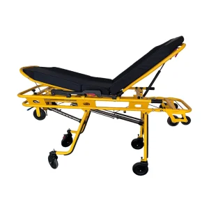 Multifunctional Aluminum Ambulance Stretcher Bed - Foldable Auto-loading EMS Cot