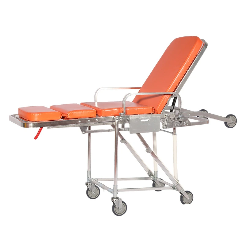 Multifunctional Aluminum Chair Stretcher - Portable Foldable Ambulance Stair Chair